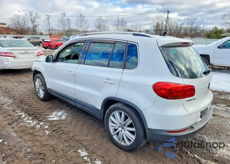 2012 Volkswagen Tiguan S from USA, damaged, VIN WVGAV7AX3CW532866